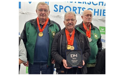 Featured image for “SSV Hohholz 1910 e. V. – Deutscher Meister 2025  in der  Mannschaftswertung Lufgewehr Auflage”